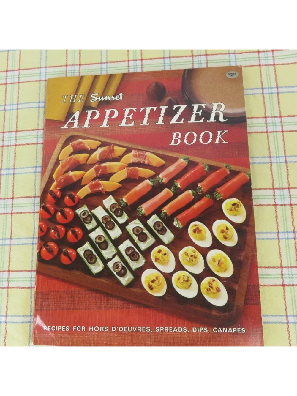 Sunset Party Entertaining Cookbooks Lot of 4 Dinner Party Appetizer Book